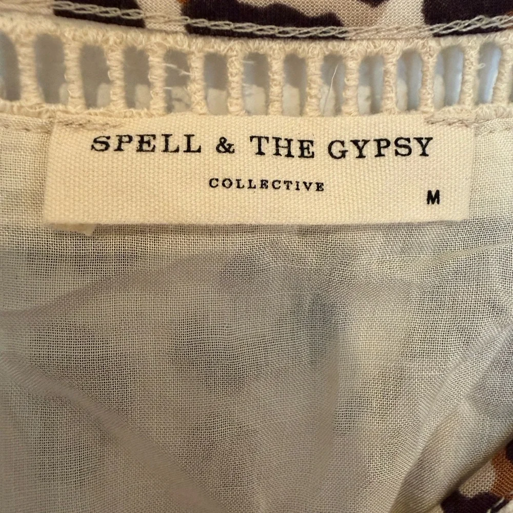 Spell & The Gypsy Bodhi Leopard Jumpsuit - Picture 4 of 4